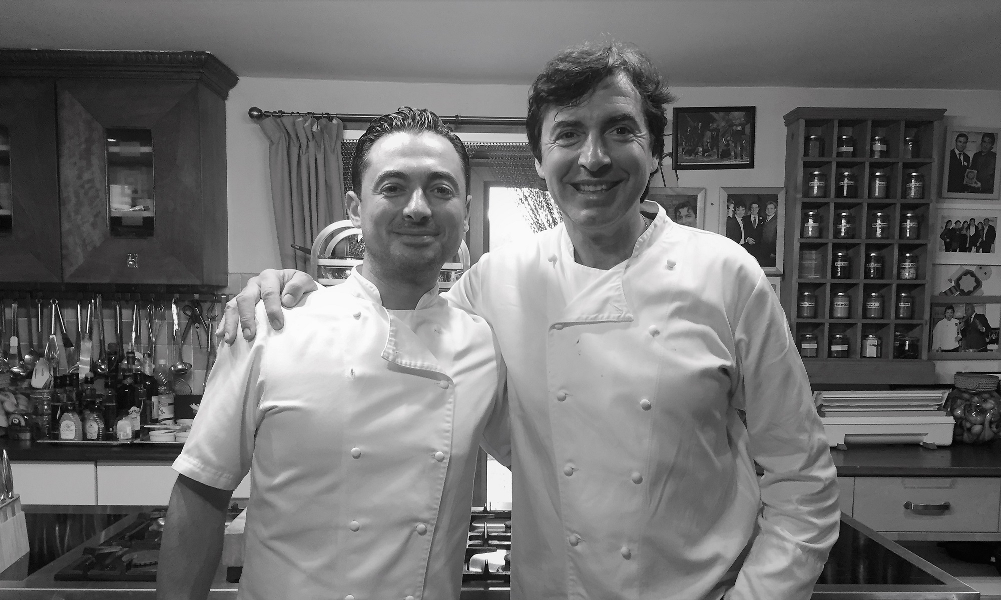 Jean-Christophe Novelli and Theo Michaels