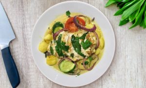 Curried Chicken and Gnocchi Recipe by Theo Michaels for David Lloyd Clubs