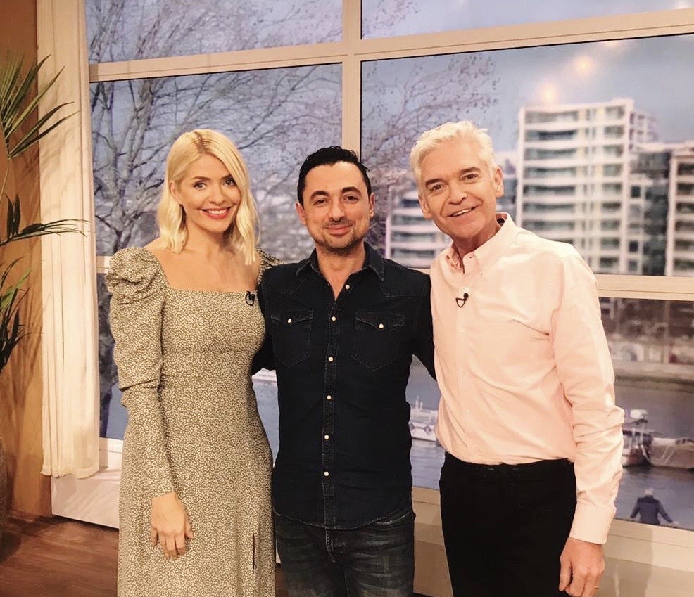 Theo Michaels ITV This Morning Phil Scholfield Holly Willoughby