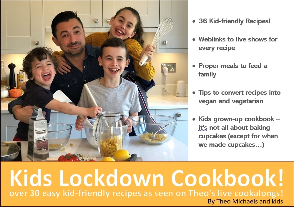 Kids Lockdown Cookbook by Theo Michaels